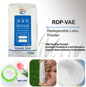 Aditivos para <span class=keywords><strong>Mortero</strong></span> de Mezcla Seca, Polvo de Polímero Redispersable RDP, Adhesivo de Poliuretano para Azulejos, Reparación de Morteros, Uso en Construcción, Marca HBTZ - Product Image 2