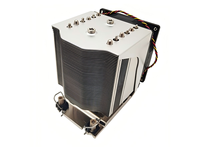FEZCOOL LGA4189-M96 Radiator Server Pendingin Udara CPU Pembuangan Panas 6 Pipa Pendingin 4U Motherboard Intel TDP 280W