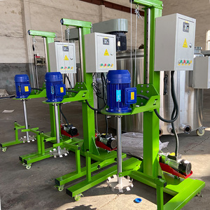 Tốc độ cao di chuyển nhỏ disperser 3KW 5.5KW 7.5KW sơn trộn mực Dissolver Acrylic lớp phủ phân tán trộn sơn trộn - Product Image 6