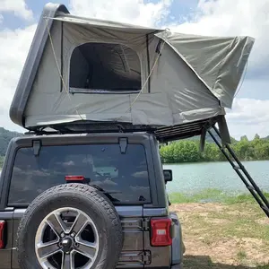 Tenda da tetto per auto in alluminio aggiornata da 4 persone