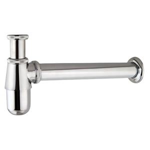 Fine-modello a buon mercato Kingchun lavabo <span class=keywords><strong>tubo</strong></span> di <span class=keywords><strong>scarico</strong></span> lavabo bagno sifone bottiglia ottone trappola lavello (J282) - Product Image 1