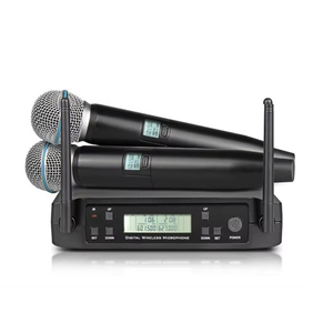 Hot Selling Professional Collar Dynamic <b>Microphone</b> <b>Wireless</b> Portable Handheld Metal Mic Dynamic Cordless Mic for Communication - Product Image 2