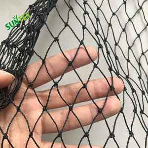 Chống Bird lưới cá Pond PE thắt nút bảo vệ Net Đen 2'x2 "lưới lỗ Vườn Chim Net bẫy - Product Image 3