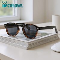 Lunettes de soleil unisexes de forme carrée, verres polarisés UV400, monture en métal légère et durable