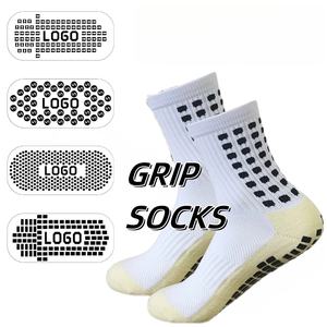 Calcetines de Fútbol Transpirables con Logotipo Personalizado para Hombre, Calcetines de Fútbol Antideslizantes con Diseño Antideslizante, Calcetines Deportivos de Punto al por Mayor - Product Image 1