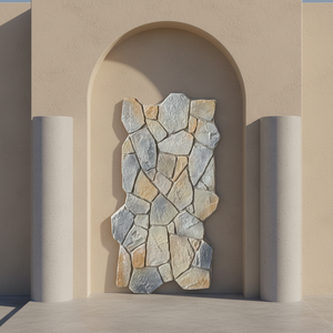 Envío Rápido en 7 Días, Panel <span class=keywords><strong>de</strong></span> Pared <span class=keywords><strong>de</strong></span> Piedra PU con Textura Realista, Revestimiento <span class=keywords><strong>de</strong></span> Piedra <span class=keywords><strong>de</strong></span> Poliuretano Ignífugo B2 <span class=keywords><strong>para</strong></span> Proyectos - Product Image 1