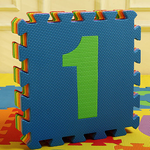 EVA número de patrón de corte para educativos aprendizaje 0-9 piso número mat <span class=keywords><strong>en</strong></span> diseño de rompecabezas fabricante de china - Product Image 4