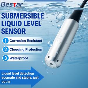 Trasmettitore di Livello Piezoresistivo al Silicio Bestar IP68 IECEX 0~200m Analogico RS485 Sensore di Livello Liquido Sommergibile per <span class=keywords><strong>Diesel</strong></span> - Product Image 3
