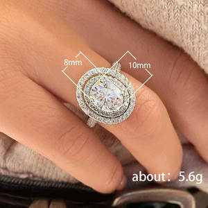 Anello F1683 con Diamante Taglio Brillante Rotondo, Diamante Naturale, Gioiello Classico da Donna per Fidanzamento - Product Image 5