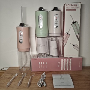<span class=keywords><strong>Hydropulseur</strong></span> buccal rechargeable USB à bas <span class=keywords><strong>prix</strong></span>, étanche IPX7, 3 modes, pour le nettoyage et le blanchiment des dents - Product Image 3