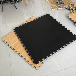 Tapis de puzzle EVA motif grain de bois 2.5cm 3cm épaissir Taekwondo Sanda Wushu tapis antidérapant tapis <span class=keywords><strong>d</strong></span>'<span class=keywords><strong>arts</strong></span> <span class=keywords><strong>martiaux</strong></span> pour l'entraînement de boxe - Product Image 4