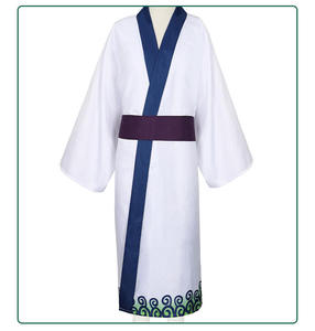 ชุดคอสเพลย์วันพีซ อนิเมะ นักดาบ ชุดกิโมโนสไตล์หมอ เสื้อคลุม ชุดแฟนซีฮาโลวีน - Product Image 5