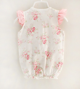 Compra al por Mayor de Ropa para Bebés, Lindos Monos Florales para Bebés Niñas de China - Product Image 4