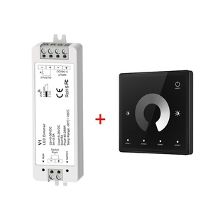 V1 RF <strong>Wireless</strong> <strong>LED</strong> Dimmer <strong>Controller</strong> 1-Channel 8A Remote Control for 12V/24V/36V <strong>Led</strong> Strip Single Color ROHS Compliant - Product Image 4