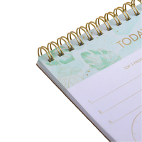 Bloc-notes de planification du jour à prix compétitif, blocs-notes mémo du fabricant, commande en gros, bloc-notes personnalisé