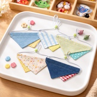 Bandana réglable pour animaux de compagnie, foulard triangulaire anti-bave pour chats et chiens, toutes saisons