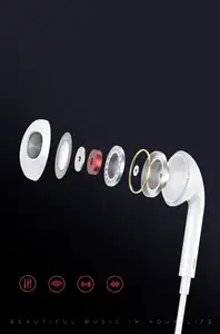 YOOBAO grosir Headset Gaming In Ear earbud Stereo Headphone bebas genggam Noise cancelling kawat Earphone