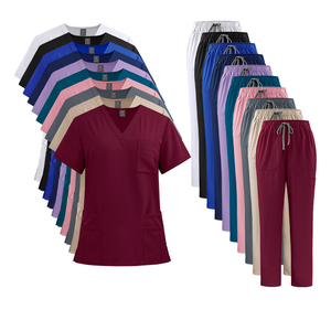 Niaahinn Bata Médica de Laboratorio XL Personalizable Para <span class=keywords><strong>Mujer</strong></span> Uniforme de Spa <span class=keywords><strong>Pijama</strong></span> Quirúrgico Tejido Para Enfermera - Product Image 4