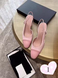 2026 Top Luxury Designer Classic Slip-On Pumps Women <b>Cap</b> <b>Toe</b> Pointed <b>Toe</b> Rhinestones High Heel Closed <b>Toe</b> Elegant Office Dress - Product Image 3