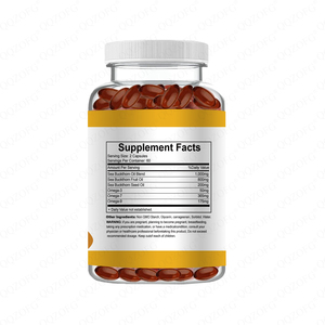Oem אומגה 7-אשחר הים semegorn softgels 120 כמוסות תוסף תזונה - Product Image 2