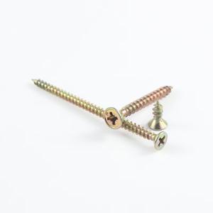 Toptan çift CSK kafa çinko kaplama vida sunta sunta vidası 30mm kare ahşap için - Product Image 2