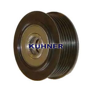 Dispositivo de rueda libre del alternador compatible con VOLVO S80 I 2.0 T Gasolina (KW: 132, HP: 180) de 12-1999 a 07-2006 KUHNER - Product Image 1