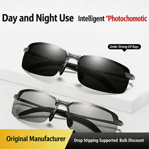 Half Rim <b>Rectangle</b> Sports Sunglasses <b>Mirror</b> Lenses Light Weight Unisex Outdoor Adult - Product Image 2