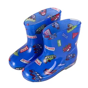 Chaussures de designer pour enfants Chaussures à eau d'animaux de dessin animé mignon Protecteur de chaussures Bottes pour enfants Bottes imperméables Bottes de pluie