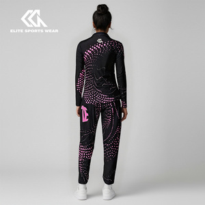 Veste Femme Active Wear Logo de l'équipe Dance Club Sports Tracksuit Cheerleading Warm up Jackets - Product Image 2