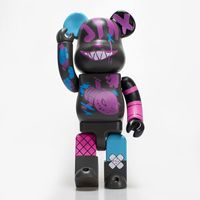 Figurine d'art Bearbrick 28 cm en résine, 400 %, pour salon, vente en gros