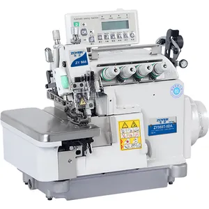 ZY988T-5DA Overlocker Zoyer top with bottom feed Overlock Industrial Electric Automatic Sewing Machine