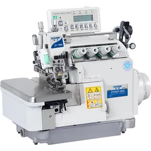 Máquina DE COSER automática eléctrica industrial <span class=keywords><strong>Overlock</strong></span> con alimentación inferior <span class=keywords><strong>Overlock</strong></span> superior Overlocker Zoyer superior de - Product Image 1