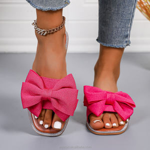 Sandalias Planas de Plataforma para Mujer, Sandalias de Verano a la Moda, Estilo Europeo y Americano, Sandalias con Lazo para Mujer - Product Image 6