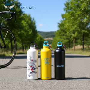 กระติกน้ำพกพาแบบขายส่ง น้ำหนักเบา ดีไซน์ทันสมัย เรียบง่าย ขนาด 750 มล. ทำจากอะลูมิเนียม พร้อมฝาปิด <span class=keywords><strong>ส</strong></span>ำหรับสำนักงานและการออกกำลังกายเบาๆ - Product Image 2