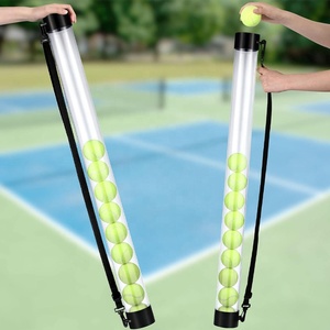<span class=keywords><strong>Tubo</strong></span> <span class=keywords><strong>Recogepelotas</strong></span> de Tenis con Correa para el Hombro, Ligero, Recolector de Pelotas, Portapelotas - Product Image 4