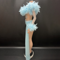 Robe de soirée vintage scintillante Novance Y3436-O, vêtements de créateurs de luxe pour femmes, robe sexy pour boîte de nuit, robe de cocktail avec manches
