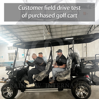 Carrito de Golf Americas Choice, Buggy de 4 Plazas, 72V, Litio, DOT, Color de Carrocería Personalizable, Caja Trasera Adicional, Almacenamiento Extra, Mercado Estadounidense