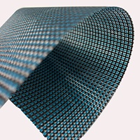 Feuille de fibre de carbone véritable en arylate, ALC durci directement, utilisée pour la fabrication de raquettes de tennis de table