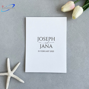 Cartes <span class=keywords><strong>de</strong></span> <span class=keywords><strong>mariage</strong></span> royales pour cérémonie et réception, designs d'emballage, enveloppes fleuries, lettres d'invitation pour visa d'affaires - Product Image 1