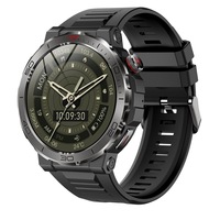 Reloj Inteligente MK68 con Pantalla AMOLED de 1.43 Pulgadas, para Deportes al Aire Libre, Monitoreo de Salud, Brújula, Llamadas Bluetooth