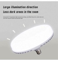 Ampoule LED ronde de haute qualité UFO Big 50W avec culot E27/B22, certification CE, CRI80