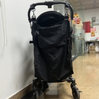 Hamac Enfant pour Poussette, Hamac Caddie pour Bébé Voyage, Écharpe Hamac de Poussette