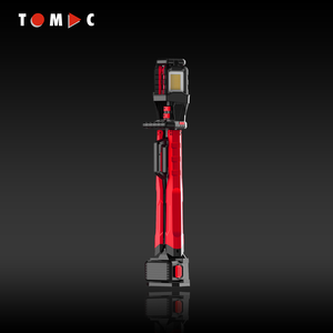 Светодиодный рабочий фонарь TOMAC с тремя головками, 2,3 м, на штативе, 10 000 лм, двухцветный, питание от сети и аккумуляторов 18/21 В (мультимарочный), с функцией Power Bank - Product Image 3