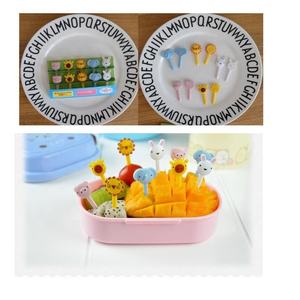 Accessori <span class=keywords><strong>Bento</strong></span> Giapponese Coreano stile Americano <span class=keywords><strong>bento</strong></span> proposte per il Partito Della Torta Forcella Da Dessert bello gattino del partito di plastica cibo <span class=keywords><strong>picks</strong></span> - Product Image 5