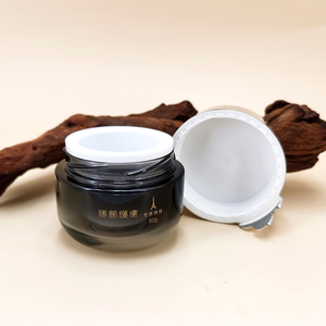 Hoa màu đen cap bakhoor <span class=keywords><strong>Jar</strong></span> Arabic cho Oud 50 gam rỗng chai thủy tinh mỹ phẩm - Product Image 4