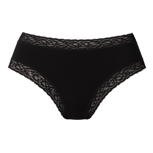 Braguitas de bikini de encaje de cintura alta sexys para mujer, sin costuras, ajustables, cómodas, de cobertura completa, para uso diario. - Product Image 1