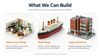 Kit de construction MOC promotionnel, blocs en plastique ABS, jouet publicitaire personnalisé pour événements