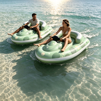 Jet ski gonflable motorisé, bateau électrique flottant pour piscine avec propulseur sous-marin pour enfants et adultes, sports nautiques d'été en plein air sur le lac