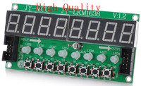(bsc) Modul LED Digital Berkualitas Tinggi Jy-Lkm1638 F71a 8 Digit + 8 Tombol + 8 Modul LED Dua Warna Tm Dapat Disambungkan (Cascaded) Menggantikan Ch452 / Max7219