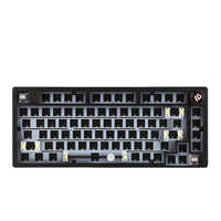 Kit de clavier gaming LEOBOG Hi8 personnalisé en aluminium, tri-mode, RVB, échangeable à chaud, DIY (sans interrupteurs, sans keycaps) - Vente Flash